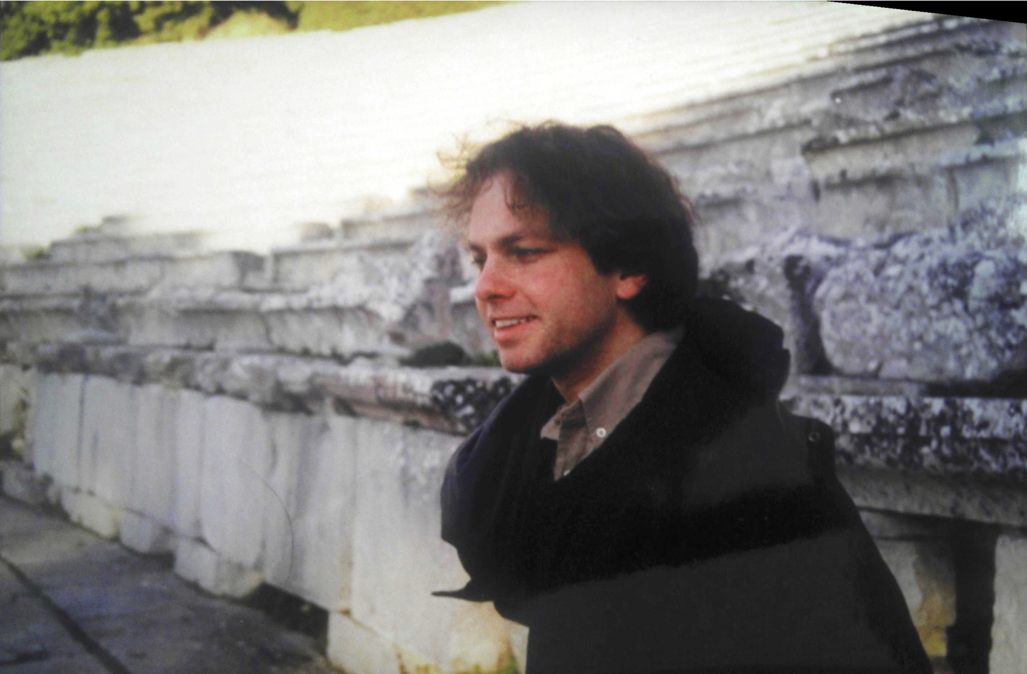 Vassilios in the theatre of Epidavros in
                  1999